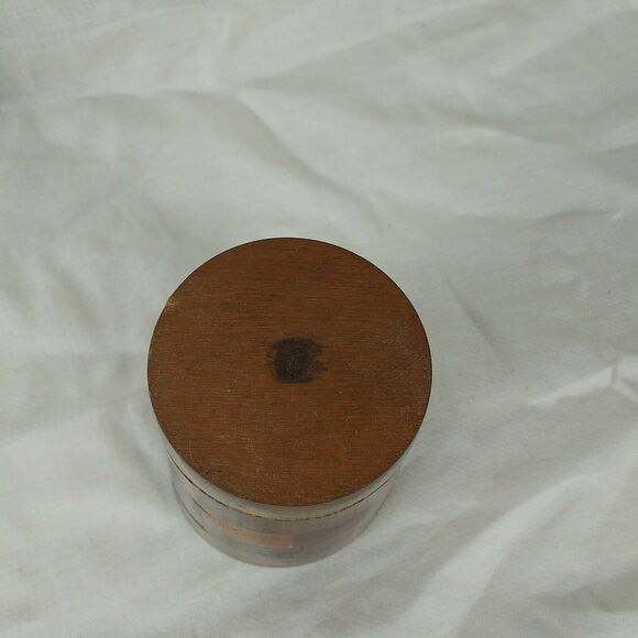 Handmade Wood Checkerboard Pattern Drinking Cup - Picture 6 of 6